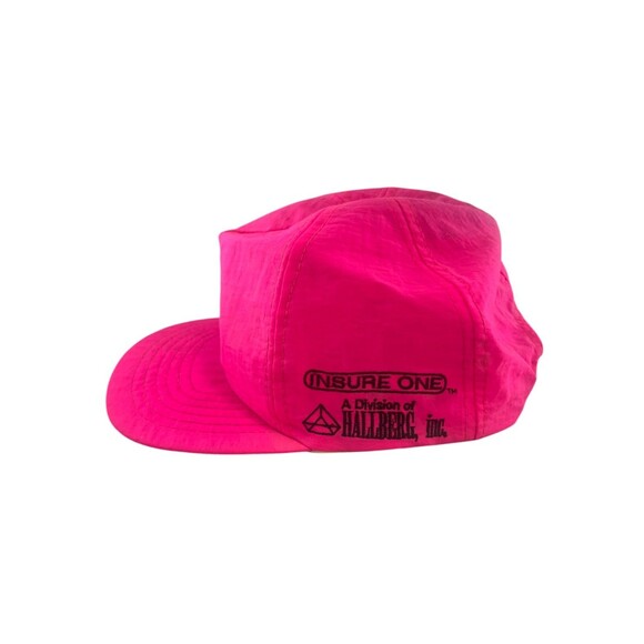 RARE Vintage 80s 90s Chicago White Sox Neon Pink Bill Snapback Cap Hat Black MLB main image 7